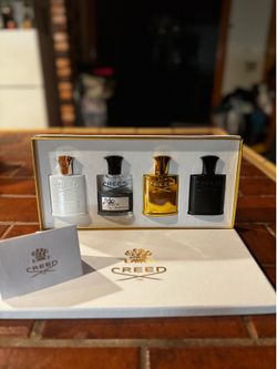 Creed 4 piece fragrance set
