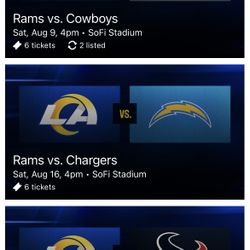 Rams Season Ticket 