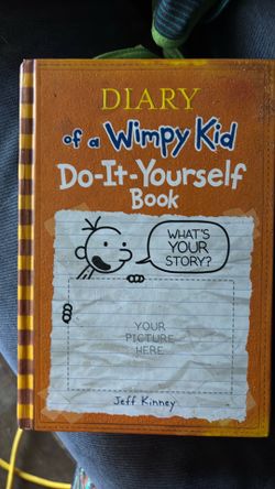 Diary Of A Wimpy Kid!!! diy book