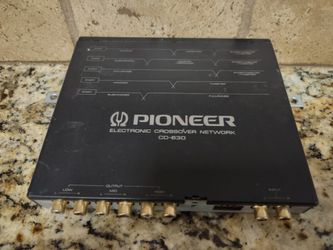 Pioneer Electronic Crossover Network CD-630