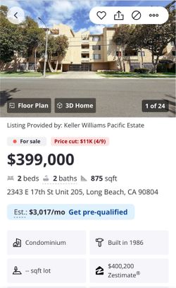 Condo for 10% off market  need cash buyer