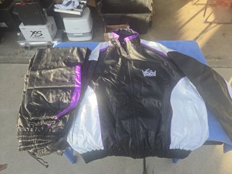  LA Kings Matching CCM Official NHL Jacket And Pants Size M