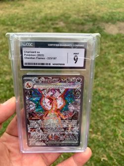 Pokémon 2023 charizard ex obsidian flames Cgc mint 9
