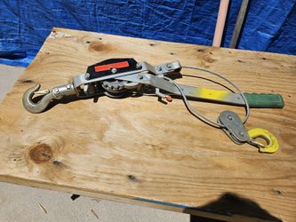 Cable Winch Puller W/ Cheater Handle