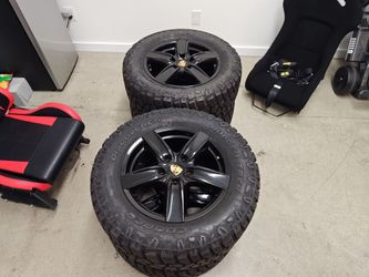 Porsche Cayenne 955 957 958 off road wheels and tires