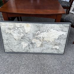 World Map Print 