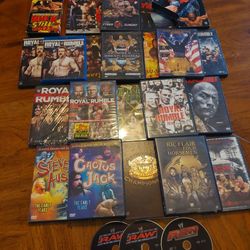 Wrestling  DVD'S (22)