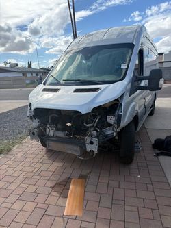 Ford Transit High Roof Van – Front End Damage