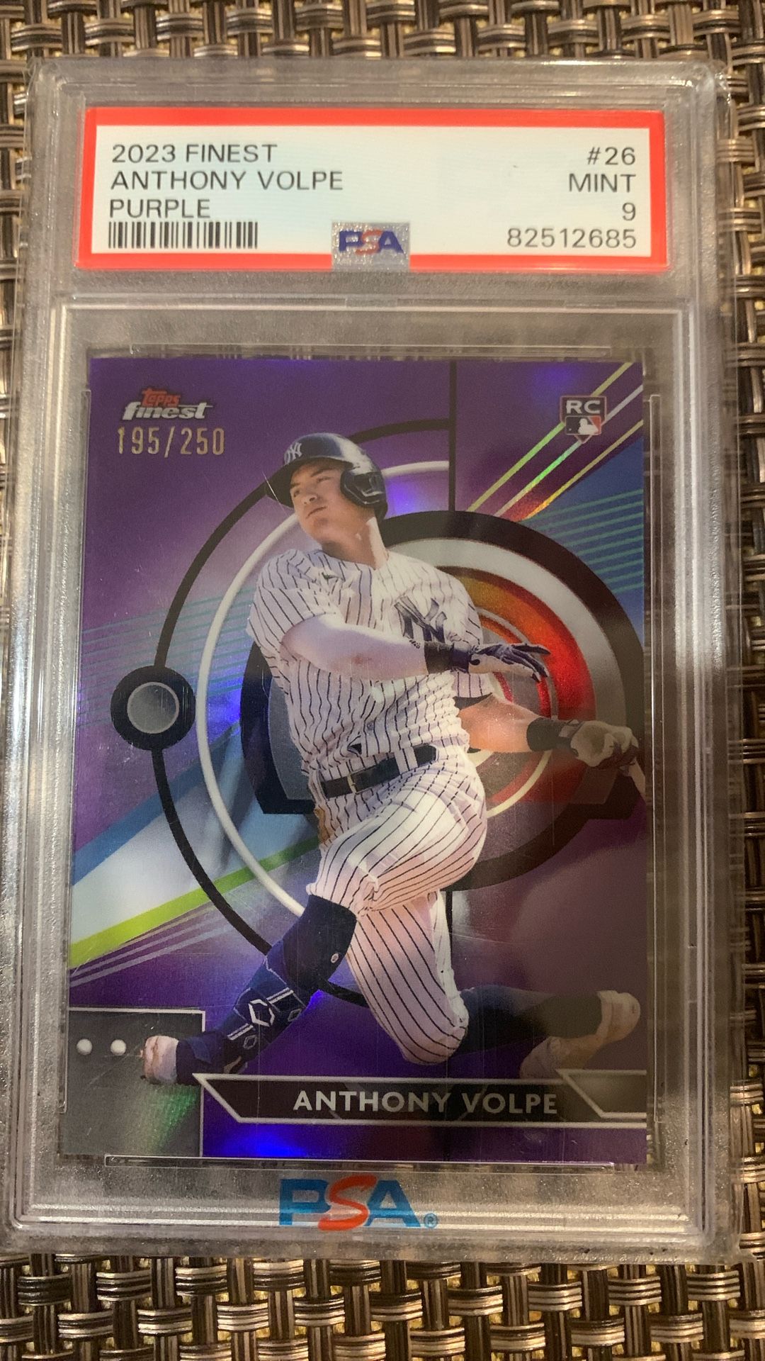 Anthony Volpe PSA 9 Rookie #/250 