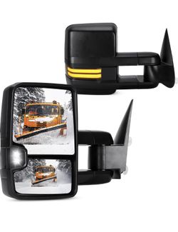 Towing Mirrors Fit for 2003-2006 Chevy Silverado GMC Sierra 1500 