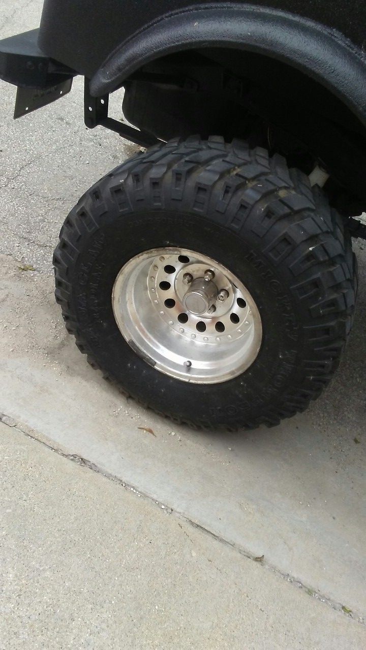 Jeep wrangler rims & tires