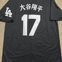 Los Angeles Dodgers ‘Shohei Ohtani #17’ Black Baseball Jersey