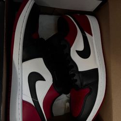 Jordan 1 Bred Toe Lows