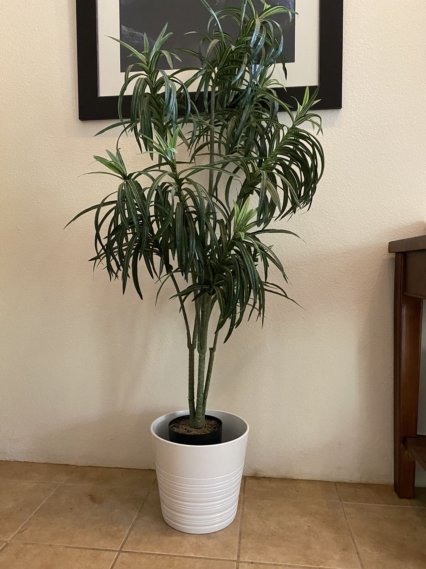 Fake Plant Tree and Planter