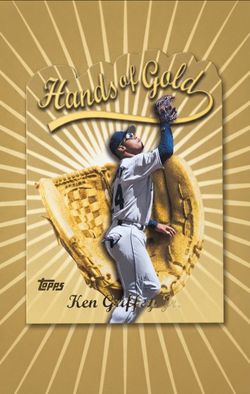 Topps Ken Griffey Jr. Hands of Gold Baseball Card