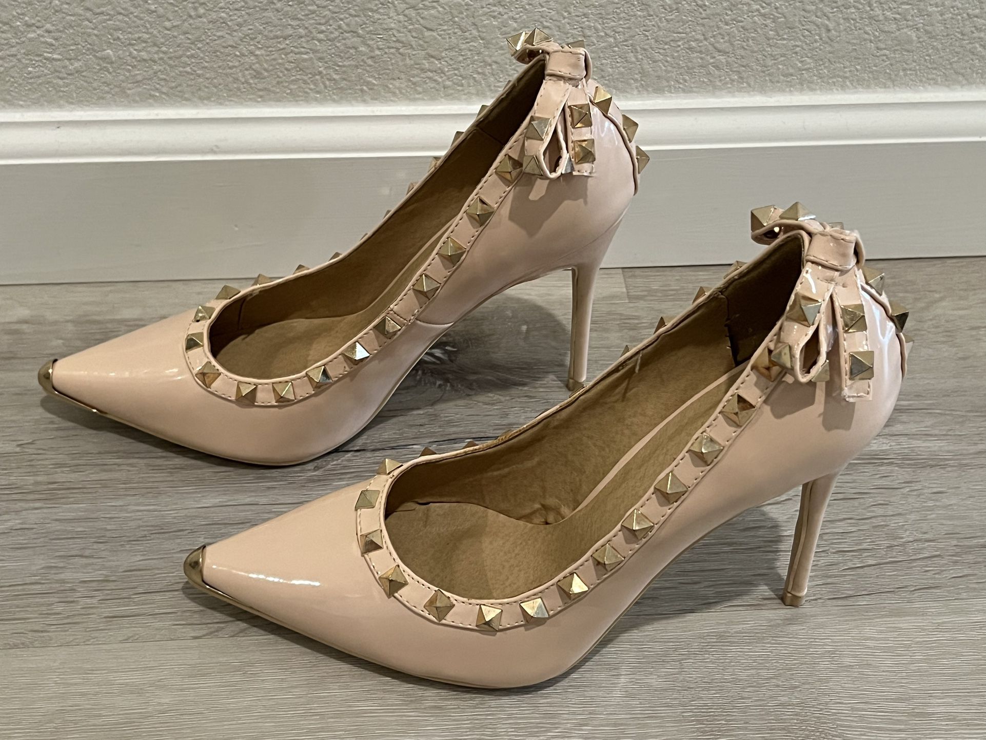 Studded High Heel/Women Shoes Size 8