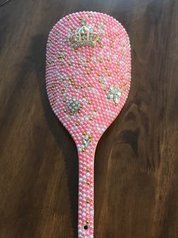 Custom bling hairspray face shield
