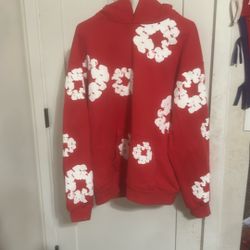 red denim tears hoodie 80 obo. size L
