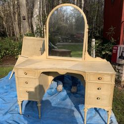 Antique vanity