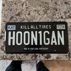 Ken Block License Plate 