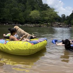 DELTA River Float Lounge – XL Inflatable Tube