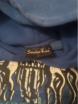 Smoke Rise™ All-Over Print Graphic Hoodie – Size L