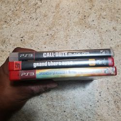 PS3 Games- Lot Of 3. Good Condition 