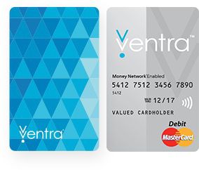 Ventra card with $120