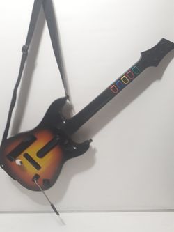 Wii Guitar Hero Guitar Controller. Works Great Tested