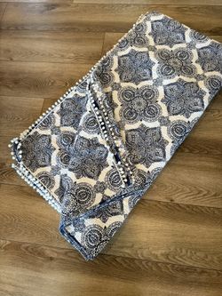 Blue And White Quilt Queen Size