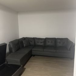 Gray Sectional Couch