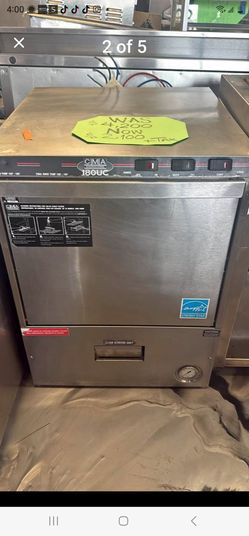 Commercial under counter Bar glass dishwasher