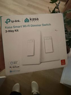 TP-Link Kasa Smart Wi-Fi Dimmer Switch 3-Way Kit (Brand New)