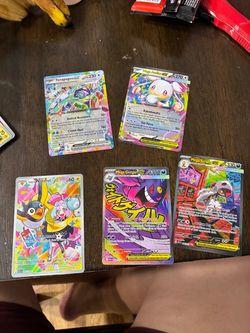 Pokémon TCG ex Card Lot of 5