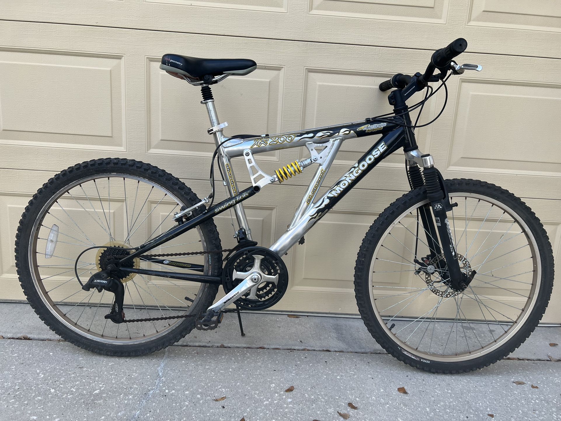 26”Mongoose 21-Speed Triple Suspension Smooth Shifting