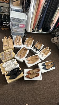 Big bundle of 12 pairs Michael Kors heels