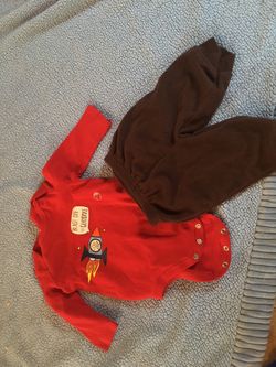 Shirt 2to 6 month sweats 6 month