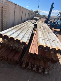 used b deck metal sheets 18 gauges
