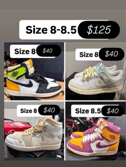 Jordan’s Nikes size 8 & 8.5