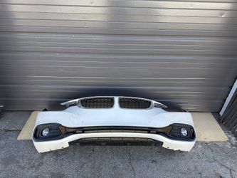 BMW 4 SERIES F32/F33/F36 LCI ORIGINAL OEM FRONT BUMPER COVER COMPLETE ASSEMBLY (TAKE OFF) 2017/2018/2019/2020