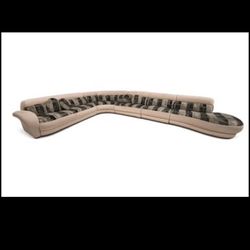 Vintage Weiman Serpentine Sectional by Vladimir Kagan