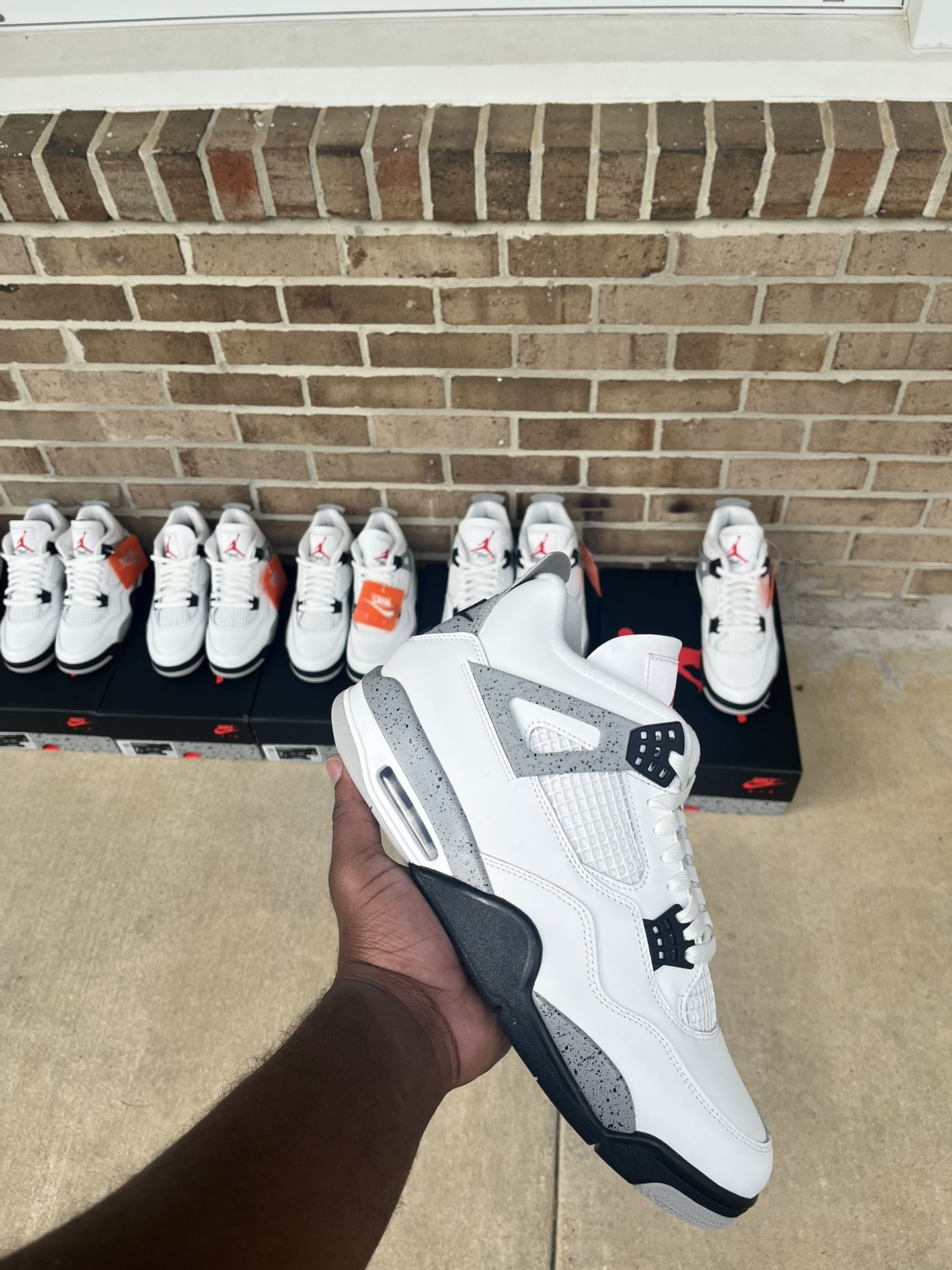 Jordan 4 White Cement 2025