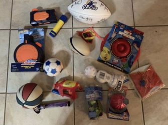 Outdoor toys and activities