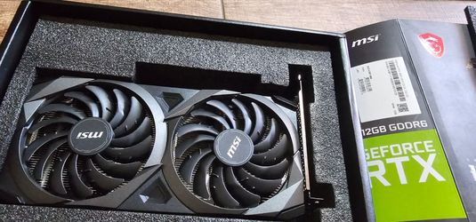 Open box MSI GeForce RTX 3060 Ventus 2X 12G OC Graphics Card