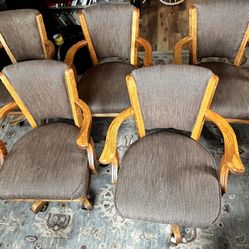 High End Designer Mikhail Darafeev Adjustable height 960 Game Chairs in Tweed (3 Available)