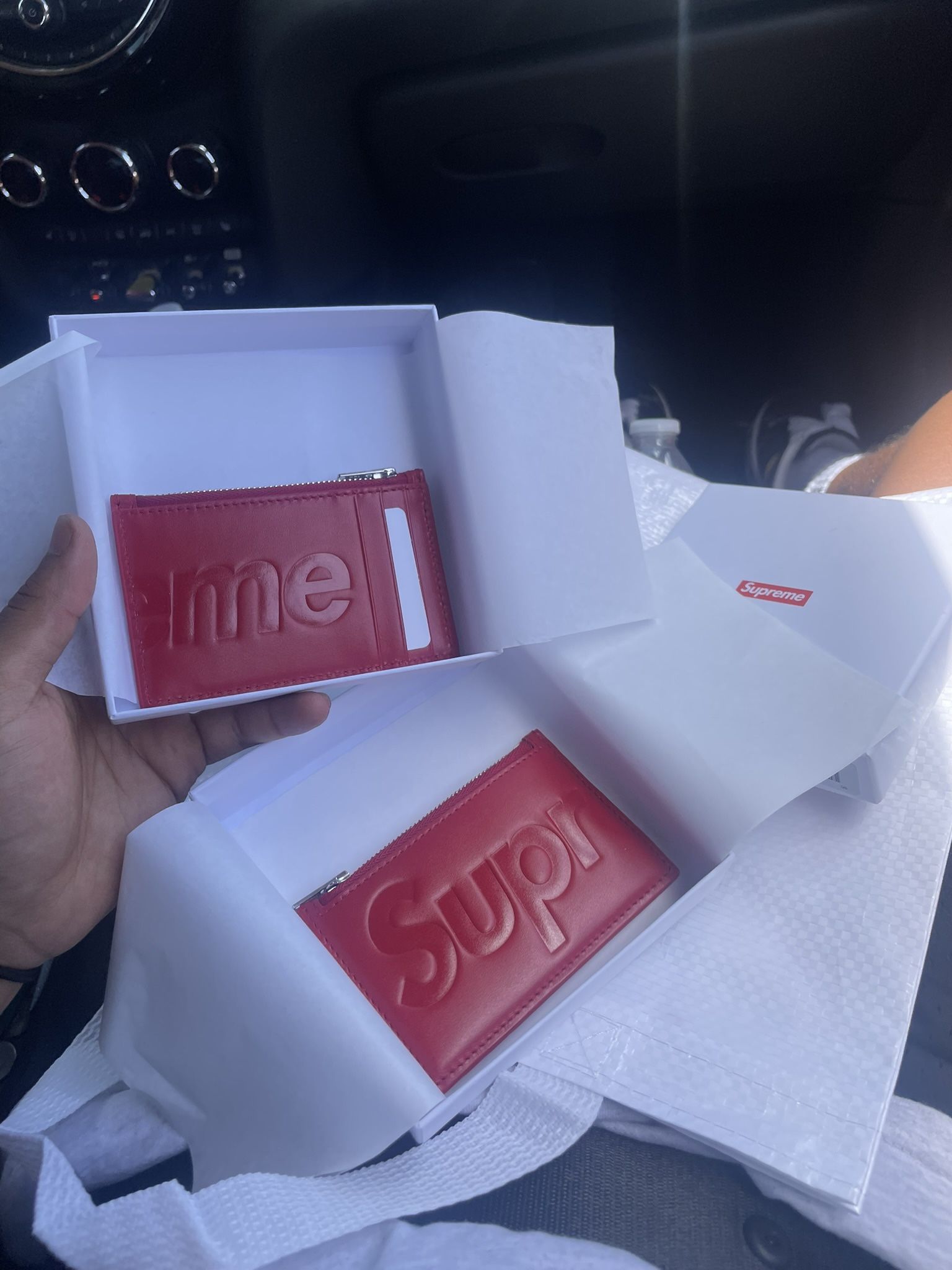 Exclusive Leather Supreme Car Holder Wallet