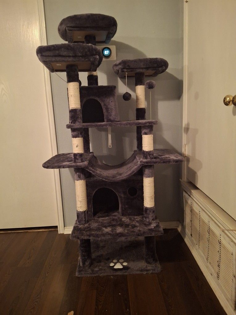 Cat Tower, 6'