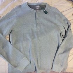 L.L.Bean NEW Men's Henley