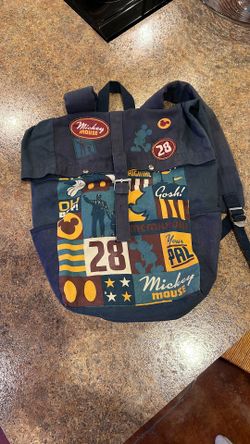 Disney Mickey Mouse Canvas Backpack