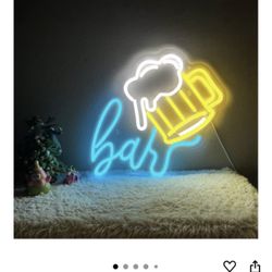 (NEW IN BOX) Bright Creative Beer Pub Led Sign Mancave